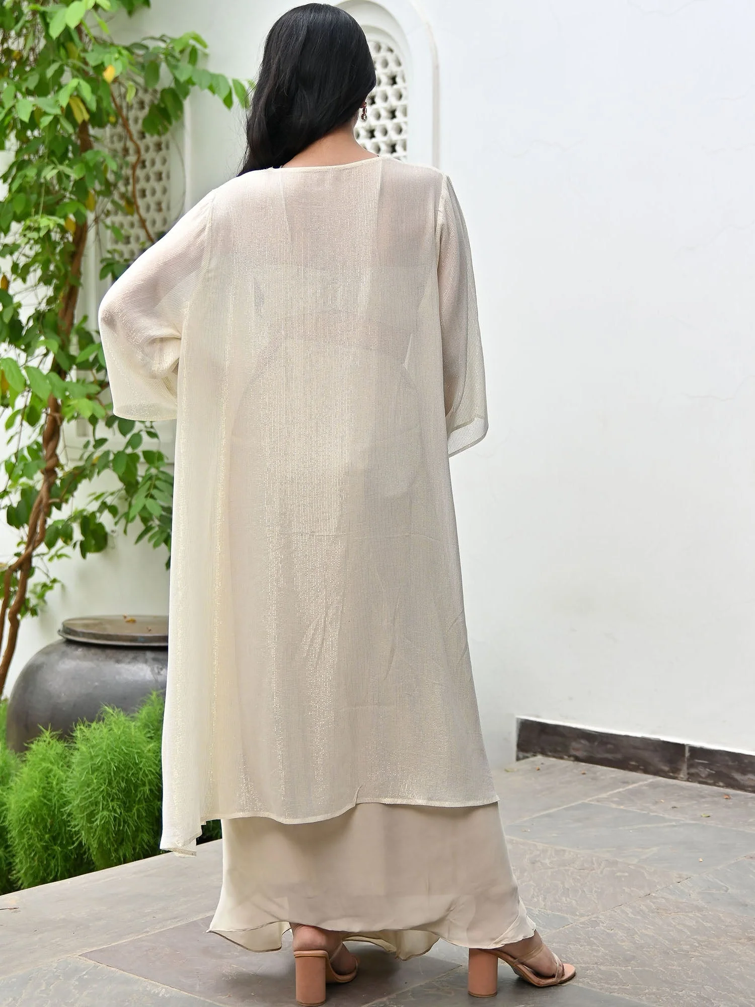 Ivory Skirt Top Set - Image 8