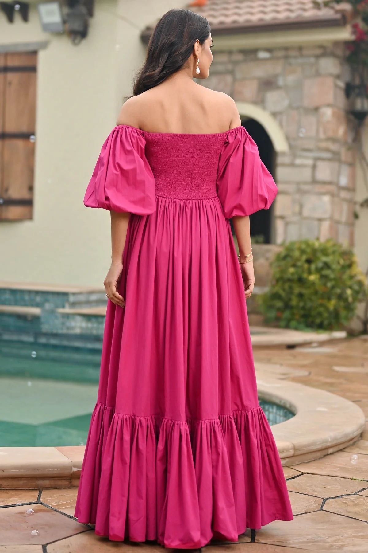 Lovebug Pink Tier Dress - Image 12