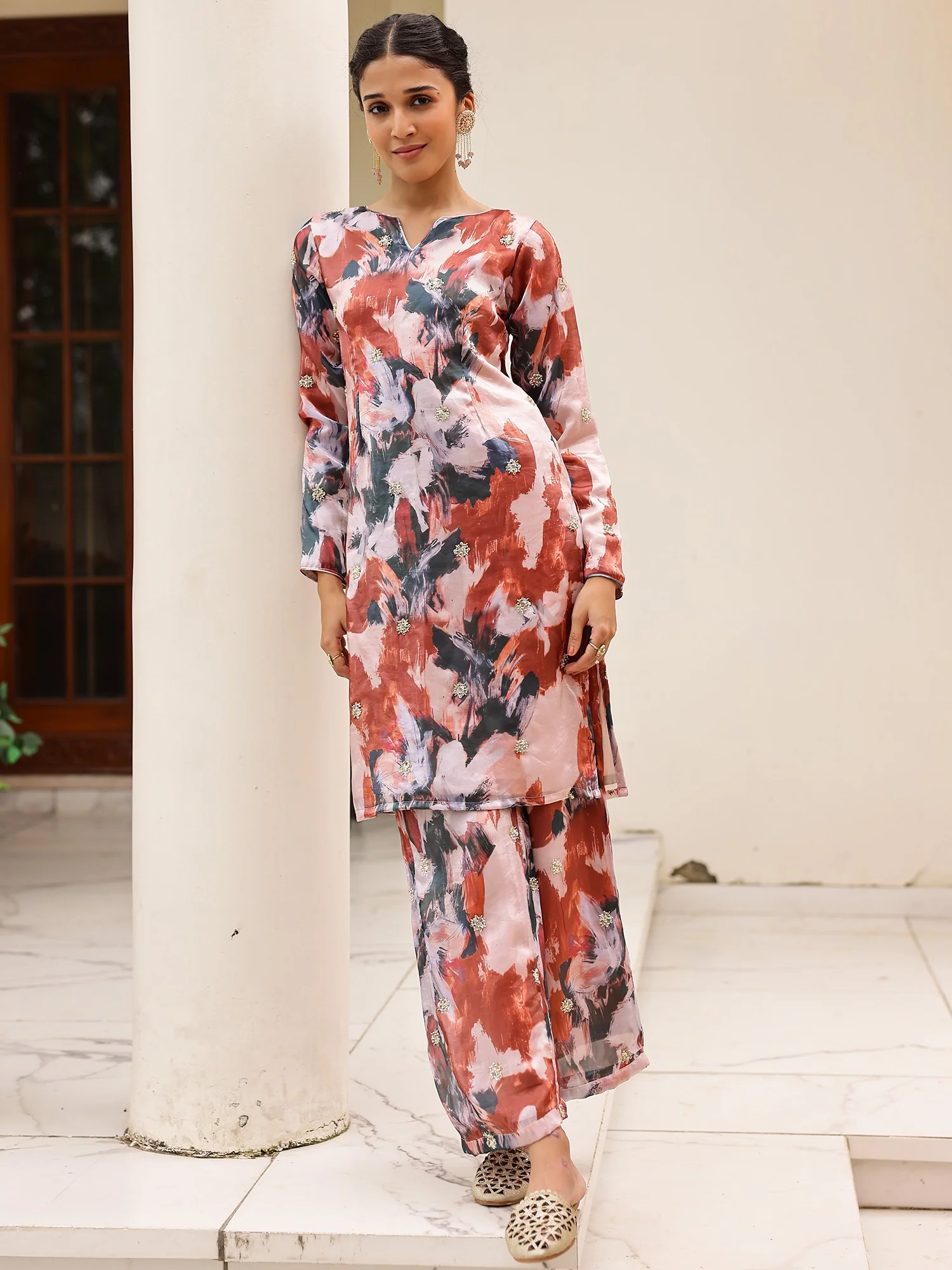Multi Printed Kurta Set - Image 4