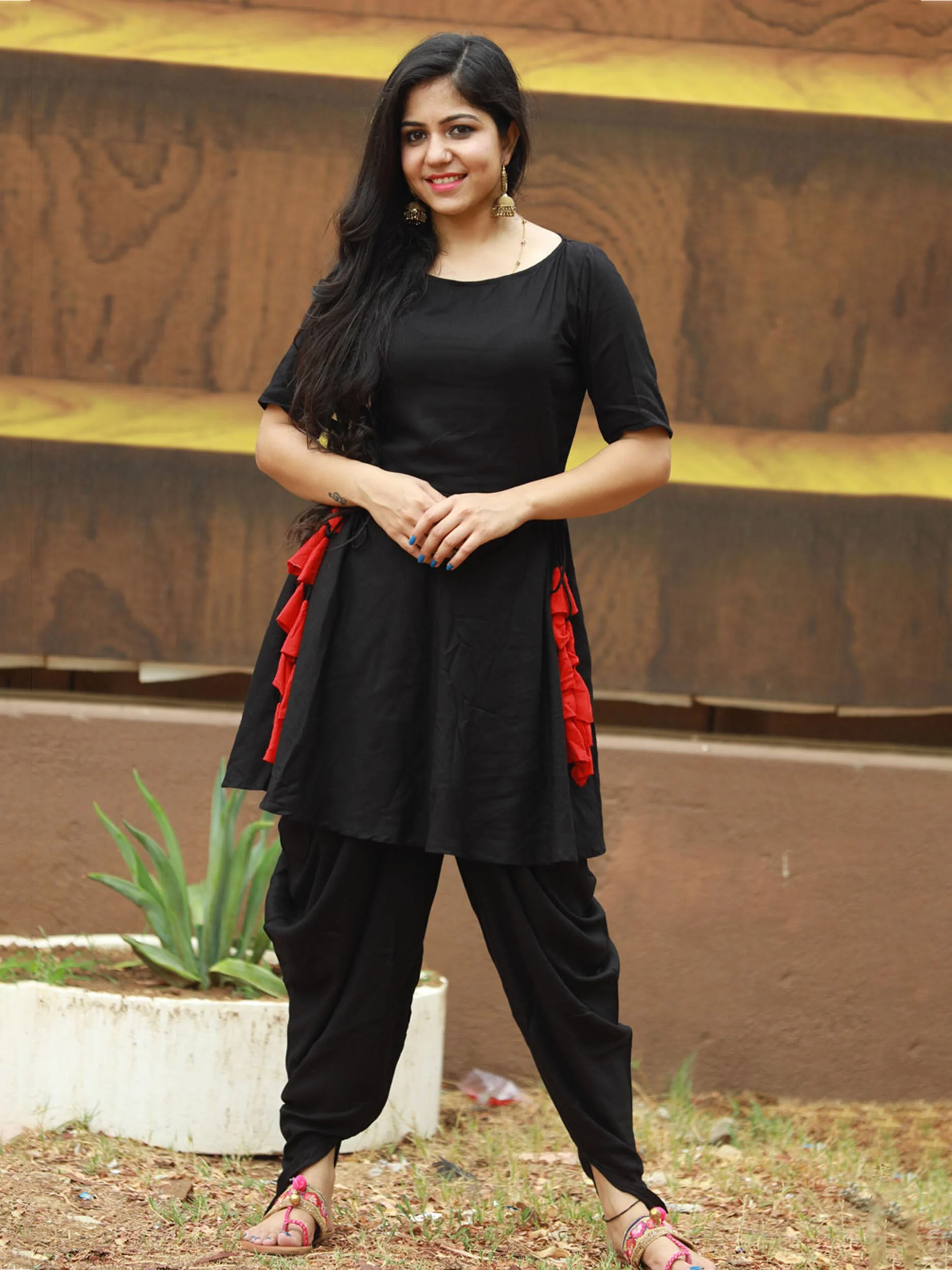 Rayon Dhoti Set - Image 2