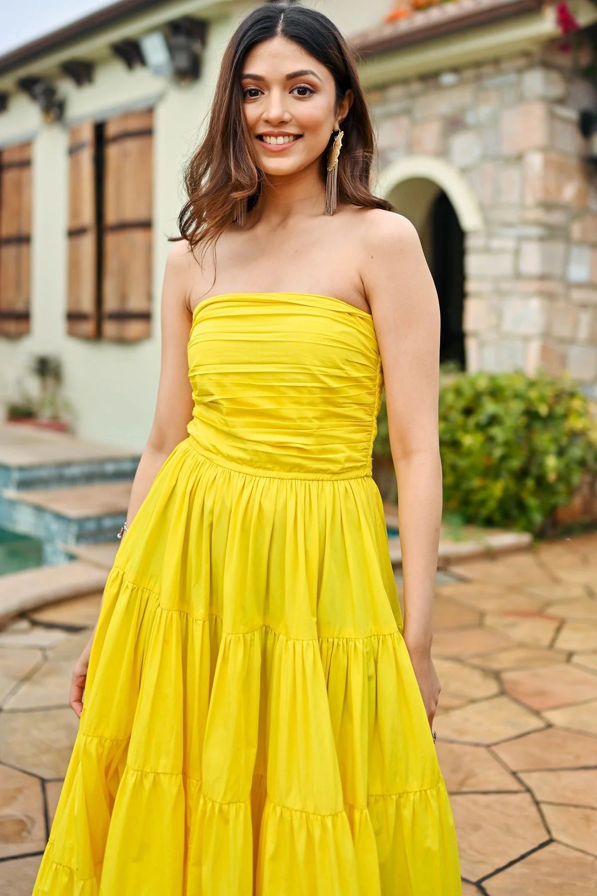 Vanna Poplin Tier Dress - Image 5